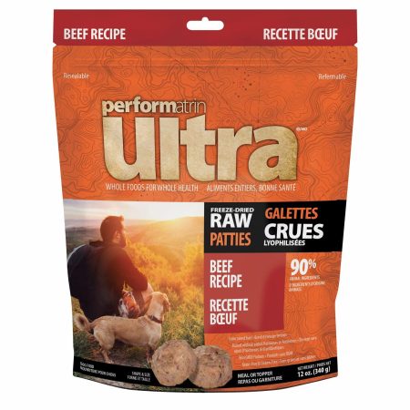 Freeze-Dried Raw Patties Beef Recipe Dog Food