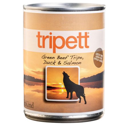 Green Beef Tripe, Duck & Salmon Dog Food