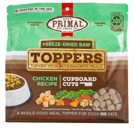 Cupboard Cuts Freeze-Dried Raw Toppers Chicken Recipe Dog & Cat Food