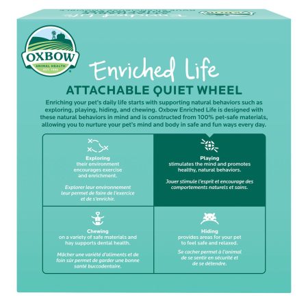 Enriched Life Small Animal Attachable Quiet Wheel