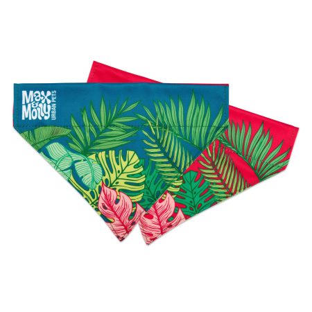 Reversible Slip On Tropical Collar Bandana