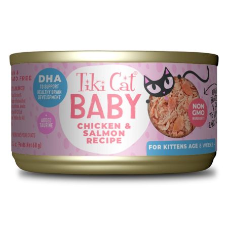 Baby Chicken & Salmon Recipe Cat Food