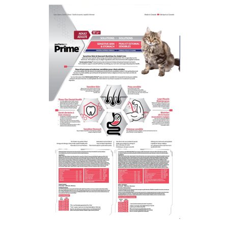 Sensitive Skin & Stomach Chicken & Oatmeal Formula Adult Cat Food