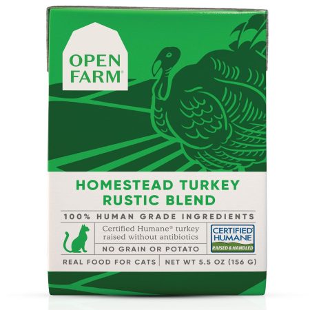 Homestead Turkey Rustic Blend Adult Cat Food