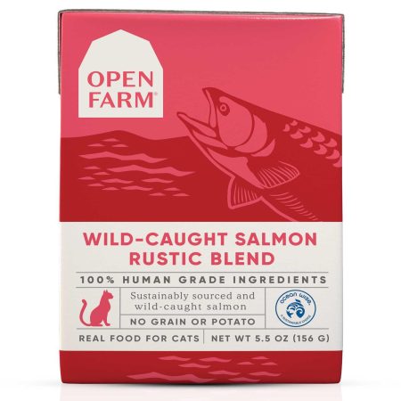 Wild Caught Salmon Rustic Blend Adult Cat Food