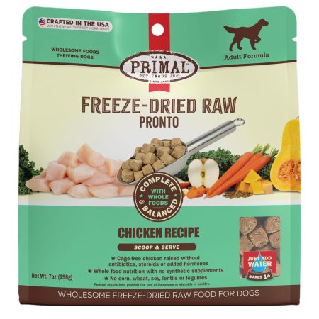 Freeze-Dried Raw Pronto Chicken Recipe Adult Dog Food