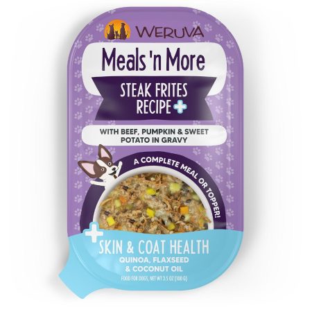 Meals' n More Steak Frites Dinner Recipe Plus Dog Food