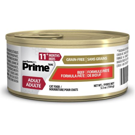 Grain-Free Beef Formula Pate Adult Cat Food