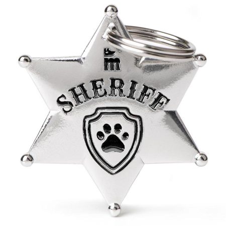 English Brass Bronx Sheriff's Star ID Tag