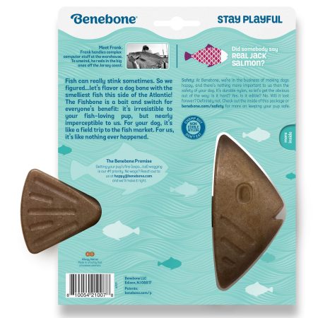 Fishbone Dog Chew Toy