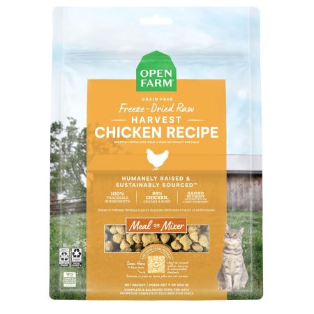 Freeze-Dried Harvest Chicken Recipe Cat Food