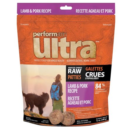 Freeze-Dried Raw Patties Lamb & Pork Recipe Dog Food