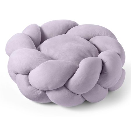 Braided Cuddler Lilac Bed