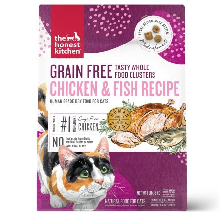 Grain Free Clusters Chicken & Whitefish Recipe Cat Food