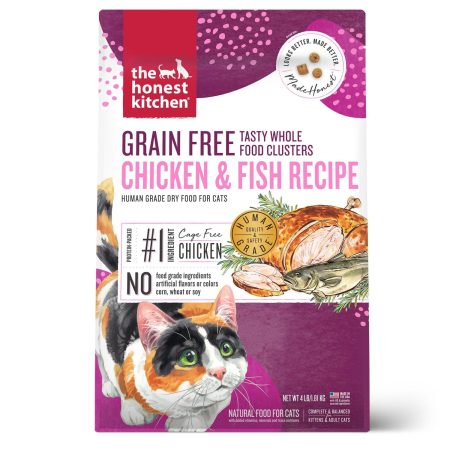 Grain Free Clusters Chicken & Whitefish Recipe Cat Food