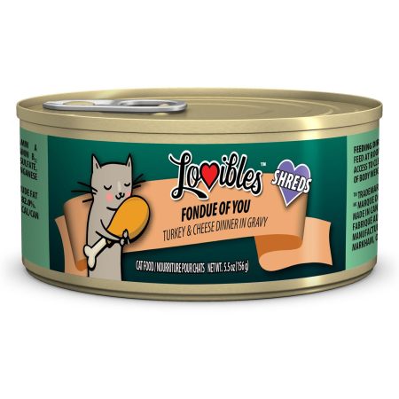 Fondue Of You Shredded Turkey & Cheese Dinner Cat Food