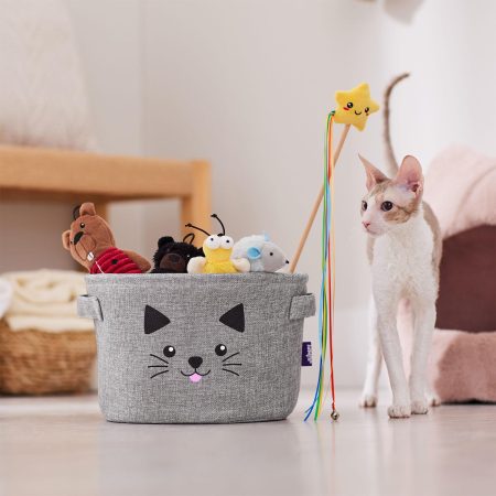 Cat Toy Basket