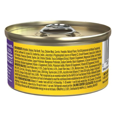 Complete Health Whitefish & Tuna Entree Pate Kitten Cat Food