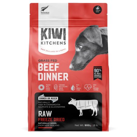 RAW Freeze Dried Beef Dinner Dog Food