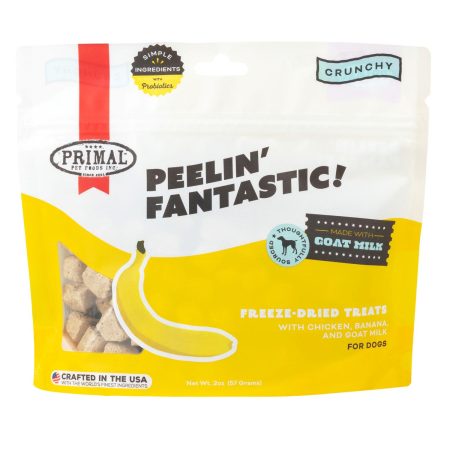 Peelin' Fantastic! Chicken, Banana & Goat Milk Dog Treats