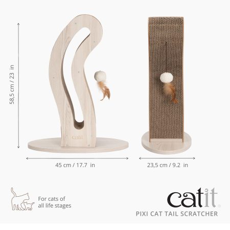 PIXI Cat Tail Scratcher