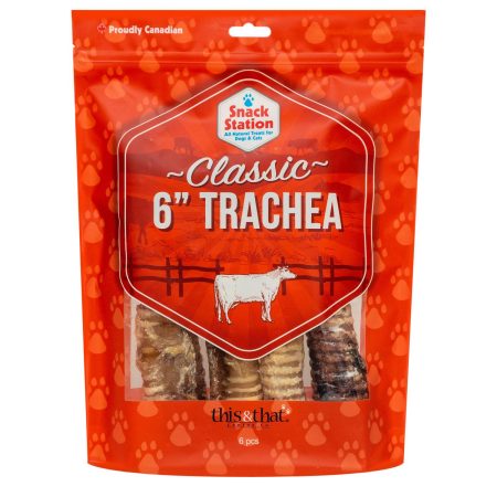 Snack Station Beef Trachea Dog Treats