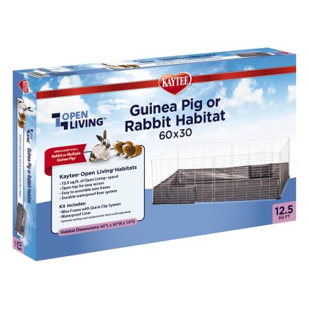 Open Living Guinea Pig or Rabbit Habitat