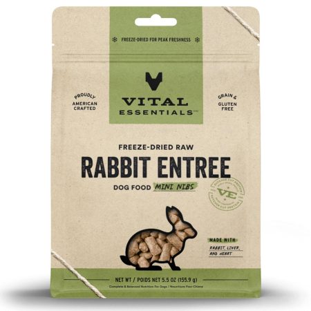 Rabbit Entree Mini Nibs Dog Foodn