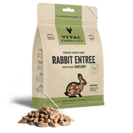 Rabbit Entree Mini Nibs Dog Foodn