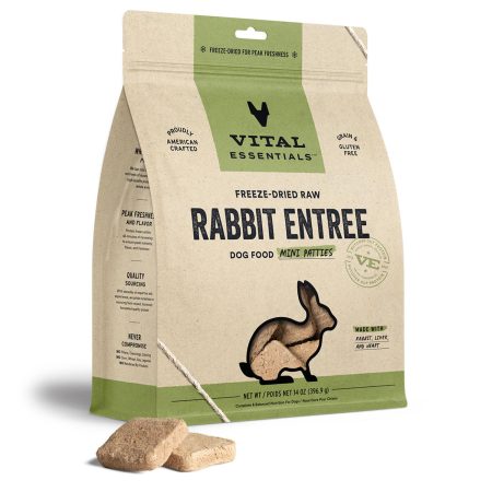 Rabbit Entree Mini Patties Dog Food