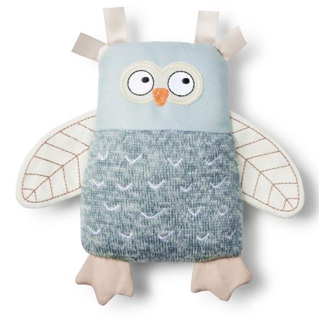 Baby Grey Owl Dog Toy