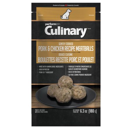 Gently Cooked Meatballs Pork & Chicken Dog Treats