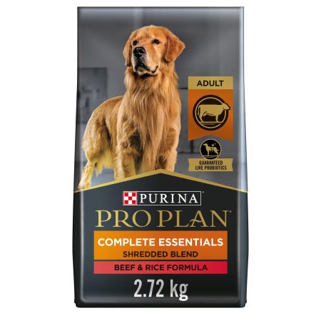 Complete Essentials Shredded Blend Beef & Rice Formula Adult Dog Food