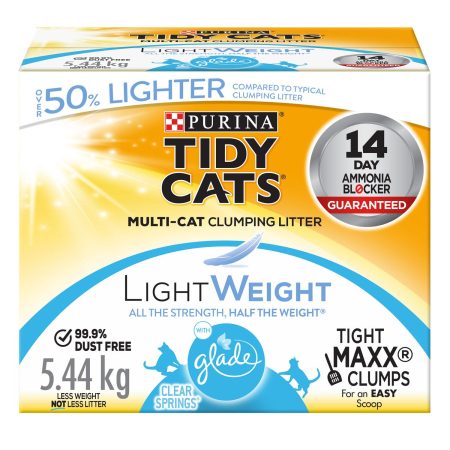 Glade Clear Springs Lightweight Clumping Cat Litter