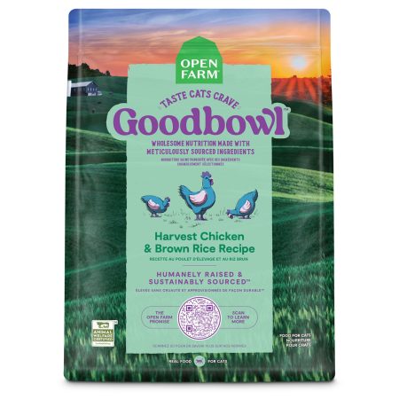 GoodBowl Harvest Chicken & Brown Rice Recipe Adult Cat Food