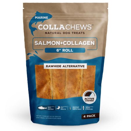 Salmon Collagen Chips Dog Treats