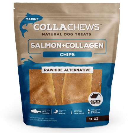 Salmon Collagen Chips Dog Treats