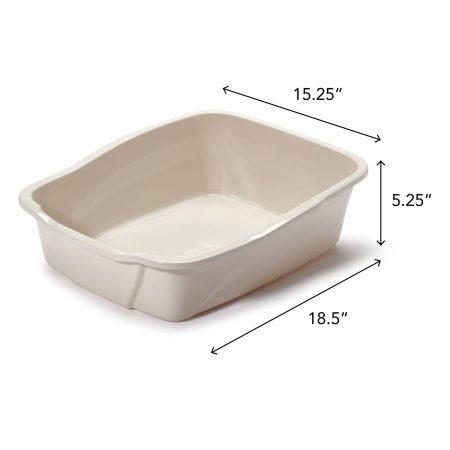 Beige Litter Pan