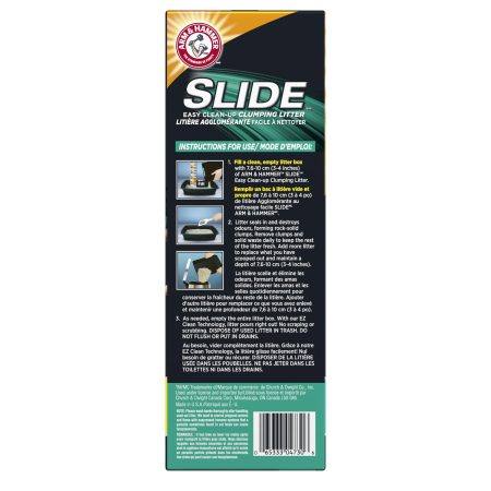 Clump & Seal Slide Easy Clean-Up Clumping Cat Litter