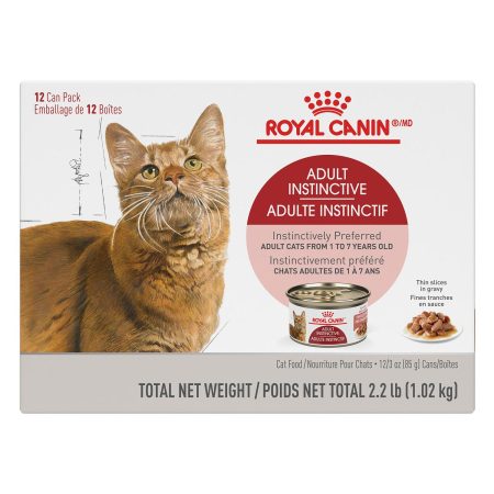 Feline Health Nutrition Instinctive Thin Slices In Gravy Adult Cat Food