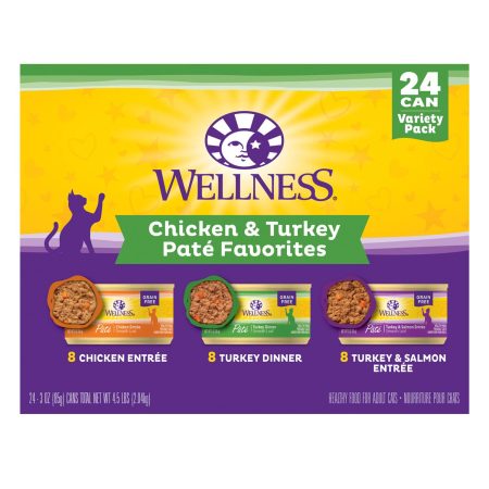 Complete Health Chicken & Turkey Pate Favourites Variety Pack Adult Cat Food