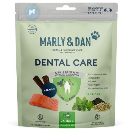 Dental Care Salmon Sticks Medium-Large Dog Treats