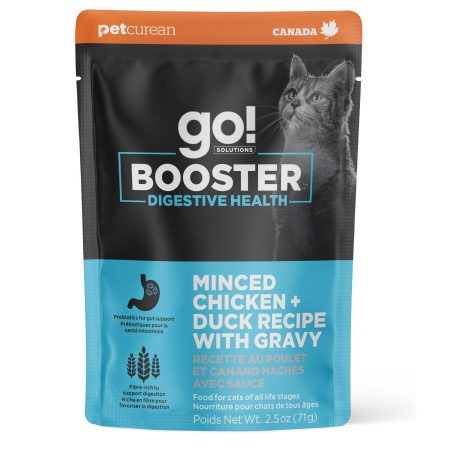 Booster Digestive Health Minced Chicken + Duck Recipe Cat Food