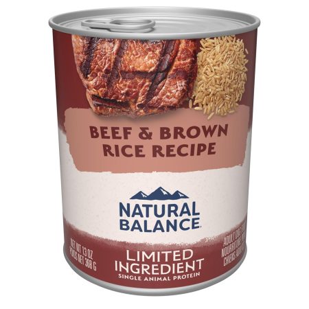 Limited Ingredient Beef & Brown Rice Recipe Adult Dog Foodn