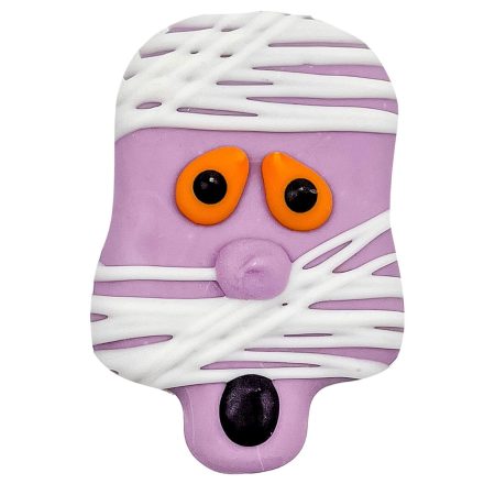 Halloween Mummy Popsicle Dog Biscuits