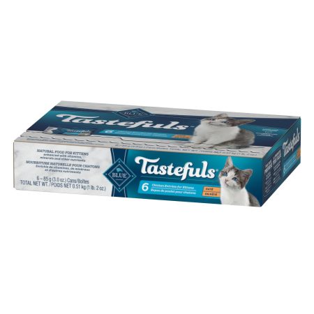 Tastefuls Chicken Entree Pate Multi Pack Kitten Cat Food