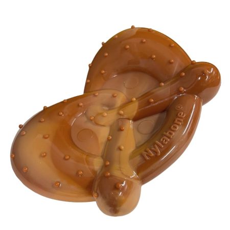 Power Chew Bacon & Peanut Butter Flavour Pretzel Dog Toy