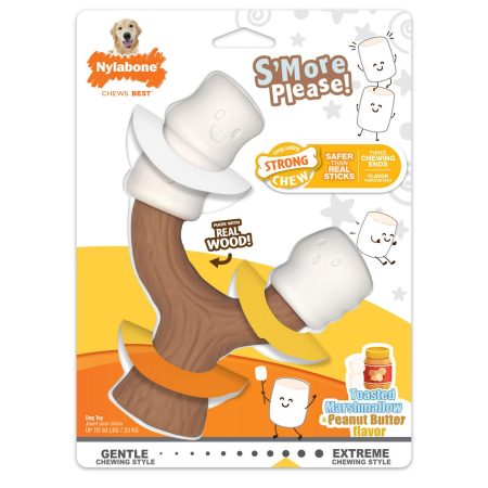 Strong Chew Toasted Marshmallow & Peanut Butter Flavour Stick Dog Toy