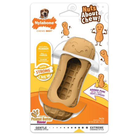 Strong Chew Peanut Butter Flavour Dog Toy