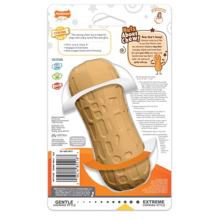 Strong Chew Peanut Butter Flavour Dog Toy